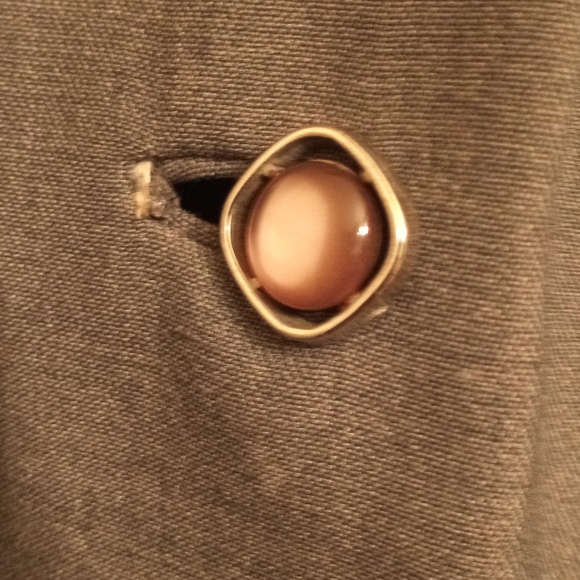 Classic Doublebreasted coat with real mink grey collar, satin lining, coat, 12 - Picture 2 of 11